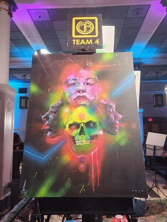 Jace Kim and Taka Sudo, the winning team at Battle of the Brush 42