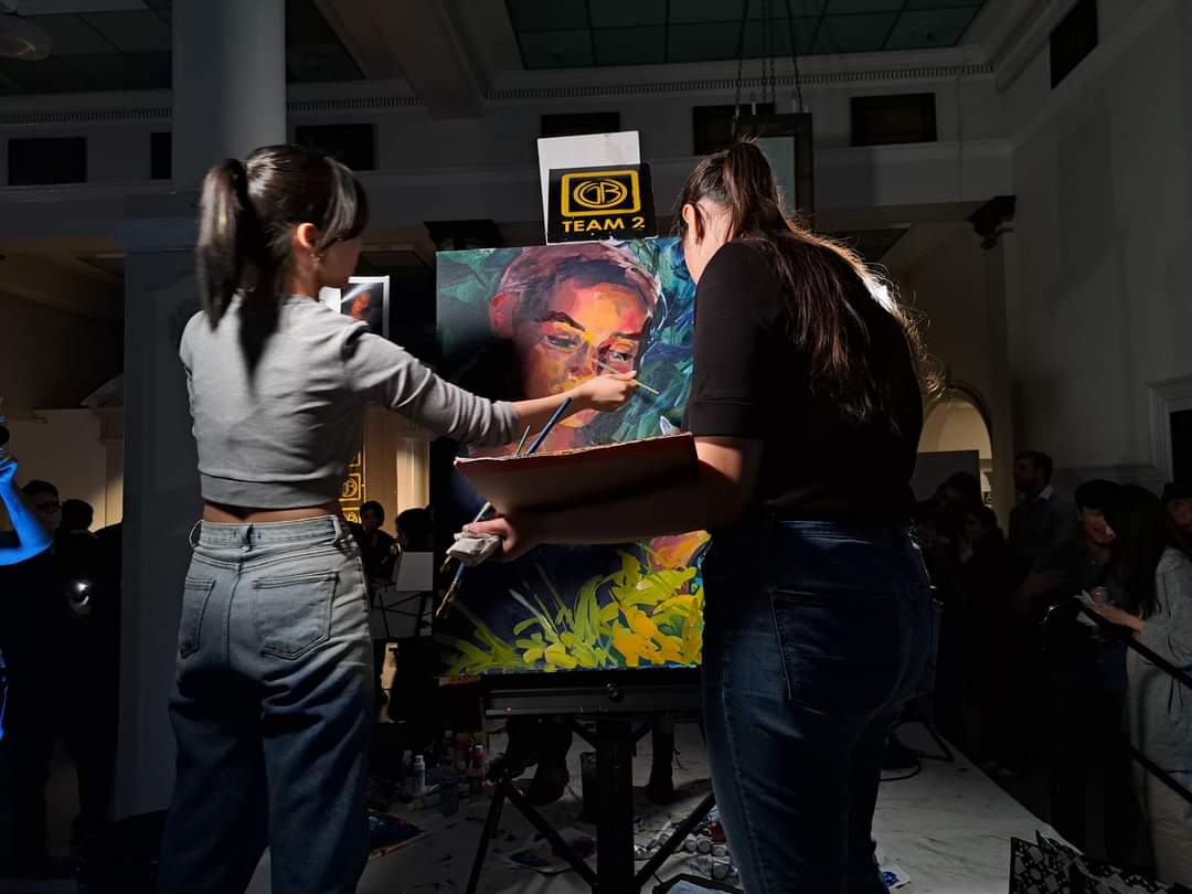 A moment from Battle of the Brush 43